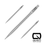 Preview: Harrows QUICK POINT   -   HM Grip   -   Silver   -   40 mm