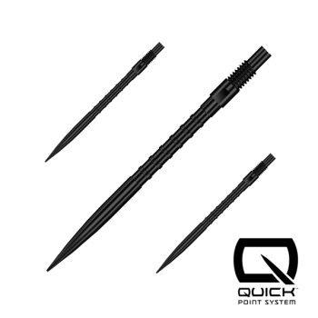 Harrows QUICK POINT   -   HM Grip   -   Black   -   35 mm