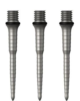 Mission TITAN RIPPLE   -   Titanium Conversion Points   -   30 mm   -   Silver