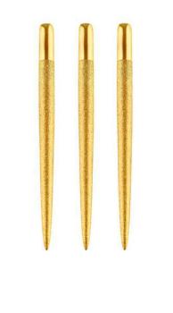 One80 LONG TAPER POINTS (Sand Coated)   -   Gold   -   36 mm