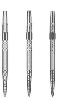 Target SWISS DX POINTS   -   Silver   -   26 mm