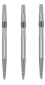 Target SWISS DX POINTS   -   Silver   -   30 mm