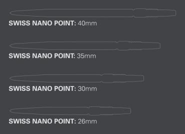 Preview: Target SWISS NANO Point   -   BLACK   -   40 mm