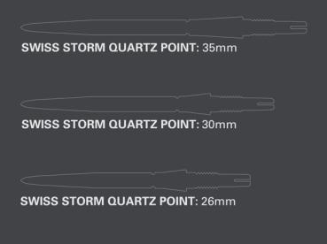 Preview: Target SWISS STORM QUARTZ Points   -   Silver  -   35 mm