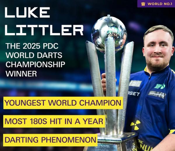 Target LUKE LITTLER 'The Nuke' - EDGE 95 % - 22 Gramm