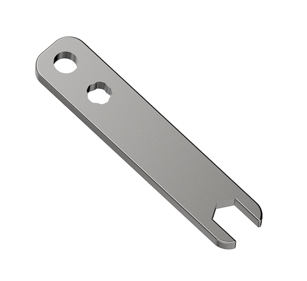 CALIBURN Replaceable Point Driver Tool - for Replaceable Points only - Lite-Silver