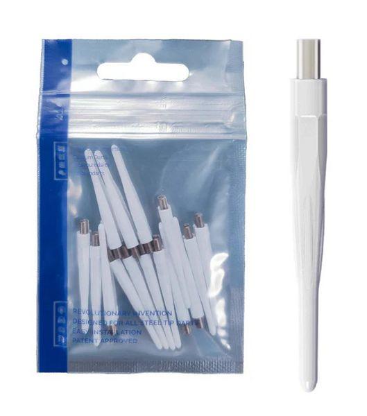 CALIBURN EVO Points SOFT-TIP   -   15 Stück EVO-System Wechselspitzen 'Steel to Soft-Tip'   -   30 mm   -   White