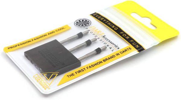 Cuesoul TOUCH POINT 2 Steel-Tip Points   -   Black   -   33,3 mm