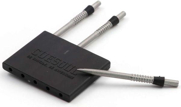 Cuesoul TOUCH POINT 2 Steel-Tip Points   -   Black   -   33,3 mm