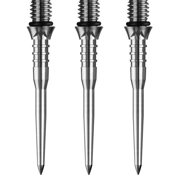 Mission TITAN PRO TI Conversion Points  'Grooved'   -   30 mm   -   Silver