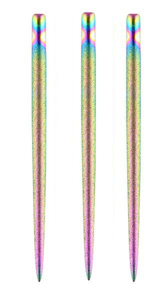 One80 LONG TAPER POINTS (Sand Coated)   -   Rainbow   -   42 mm
