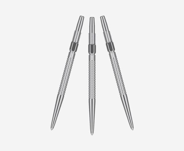 Target SWISS GRD Points   -   Silver  -   30 mm