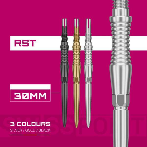 Target SIGNATURE SWISS POINTS RST   -   Black  -   30 mm