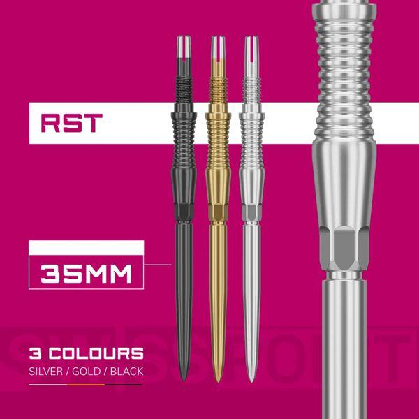 Target SIGNATURE SWISS POINTS RST   -   Black  -   35 mm