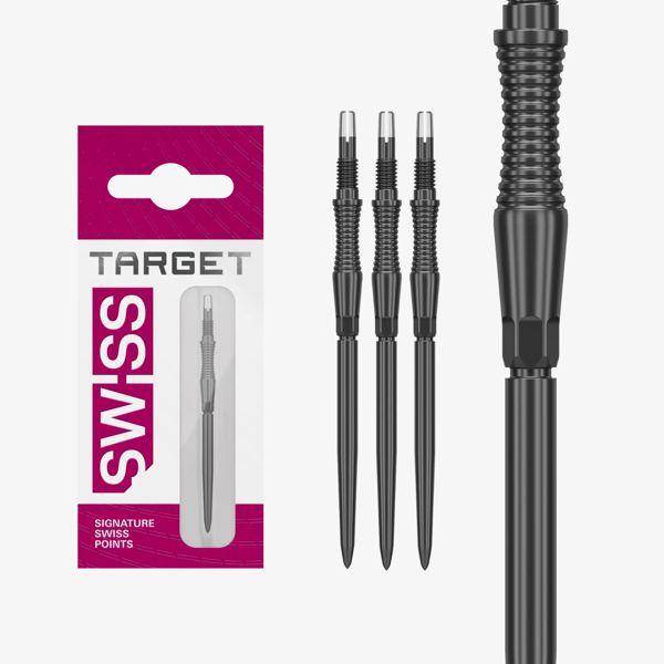 Target SIGNATURE SWISS POINTS RST   -   Black  -   30 mm