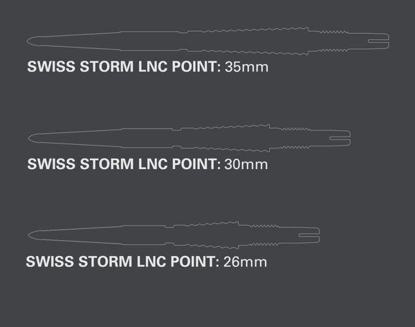 Target SWISS STORM LNC Points   -   Silver  -   26 mm