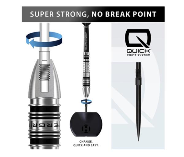 Harrows SUPERGRIP QP BOMB - 23 Gramm