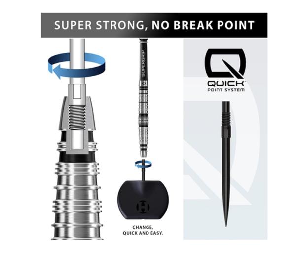 Harrows SUPERGRIP QP TORPEDO - 22 Gramm
