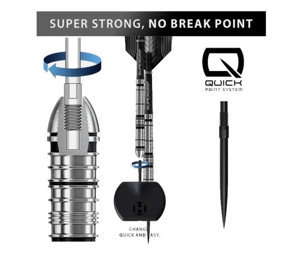 Harrows SUPERGRIP QP TAPERED - 30 Gramm