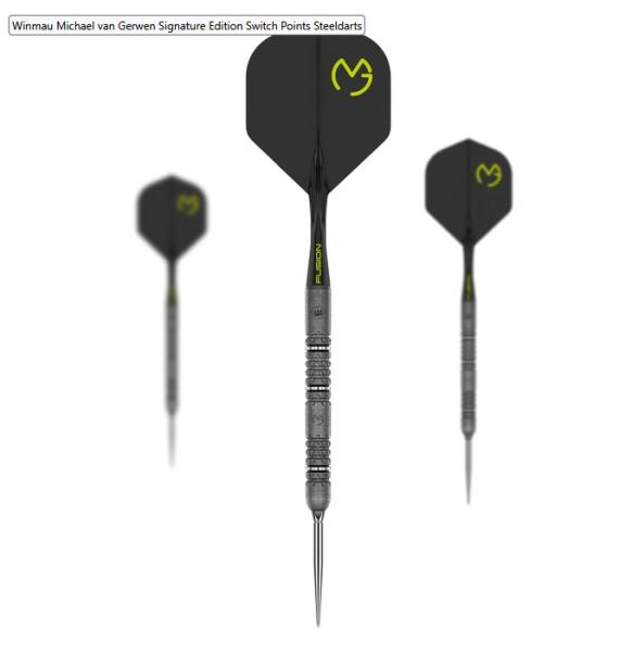 Winmau MICHAEL VAN GERWEN 'Signature Edition' - Switch Point - 23 Gramm