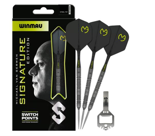 Winmau MICHAEL VAN GERWEN 'Signature Edition' - Switch Point - 23 Gramm