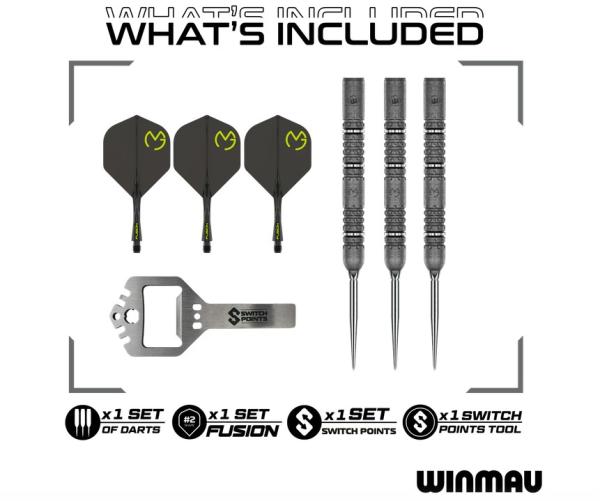 Winmau MICHAEL VAN GERWEN 'Signature Edition' - Switch Point - 23 Gramm